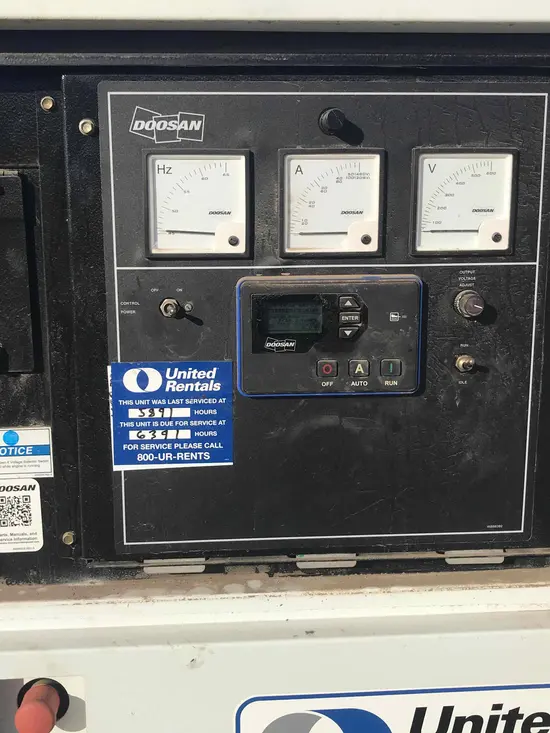 2018 Doosan G25WDO-T4F Diesel Generator
