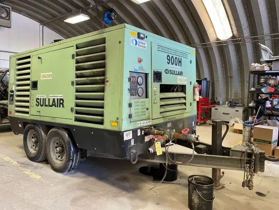 2017 Sullair 900HAF T2 Air Compressor