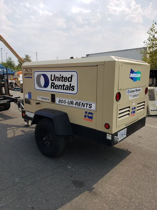 2019 Doosan P425/HP375EXT4I Air Compressor