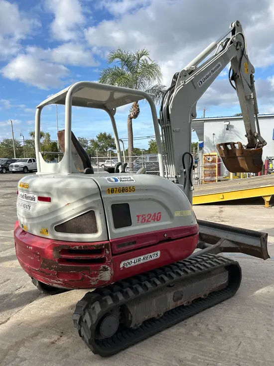 2018 Takeuchi TB240 Mini Excavator