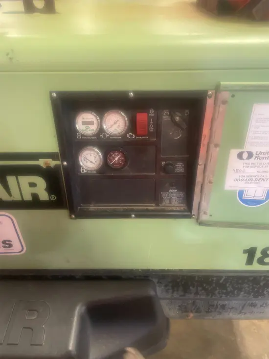 2018 Sullair 185DPQ-KU-T3 Air Compressor