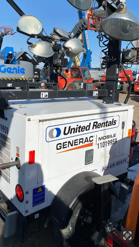 2019 Generac MLT3060MV Towable Light Tower