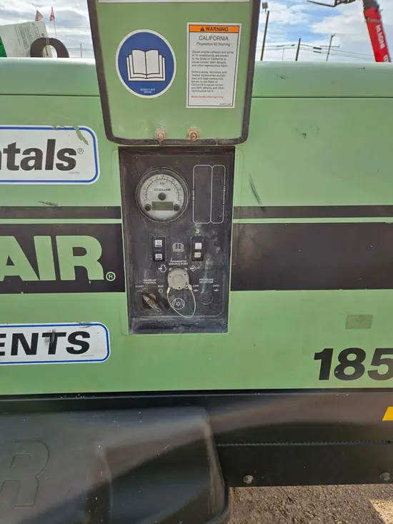 2018 Sullair 185DPQ-KU-T3 Air Compressor