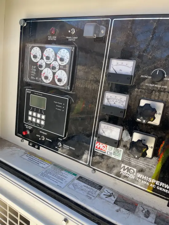 2021 Multiquip DCA70SSIU4F Diesel Generator