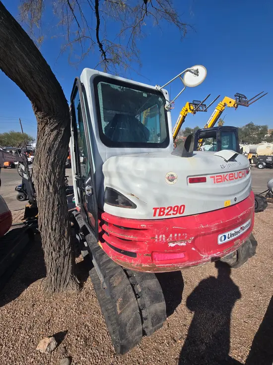 2017 Takeuchi TB290CR Mini Excavator