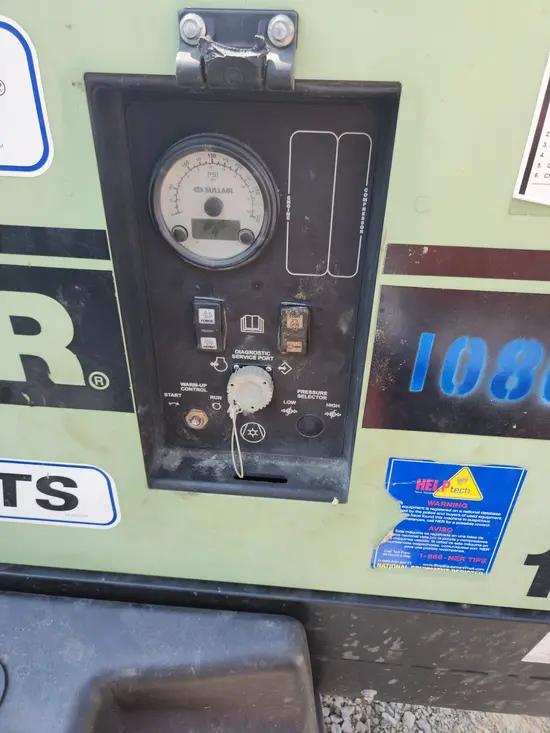 2018 Sullair 185DPQ-KU-T3 Air Compressor
