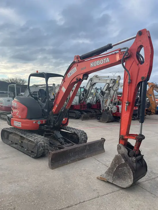 2018 Kubota KX057-4R1A Mini Excavator