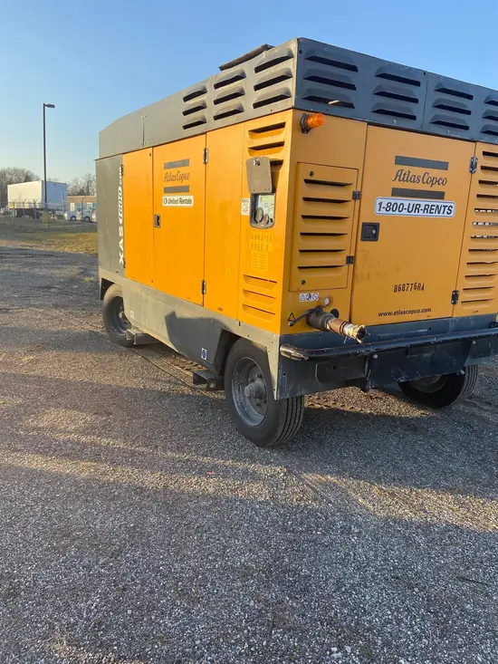 2011 Atlas Copco XAS1600 CD6 Air Compressor