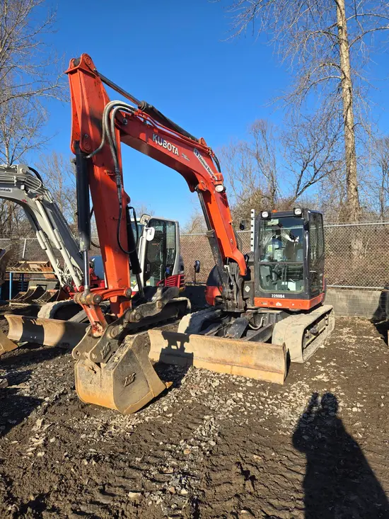 2019 Kubota KX080-4SR3A Mini Excavator