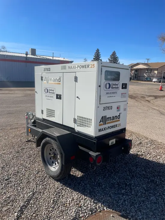 2018 Allmand MP25 Diesel Generator