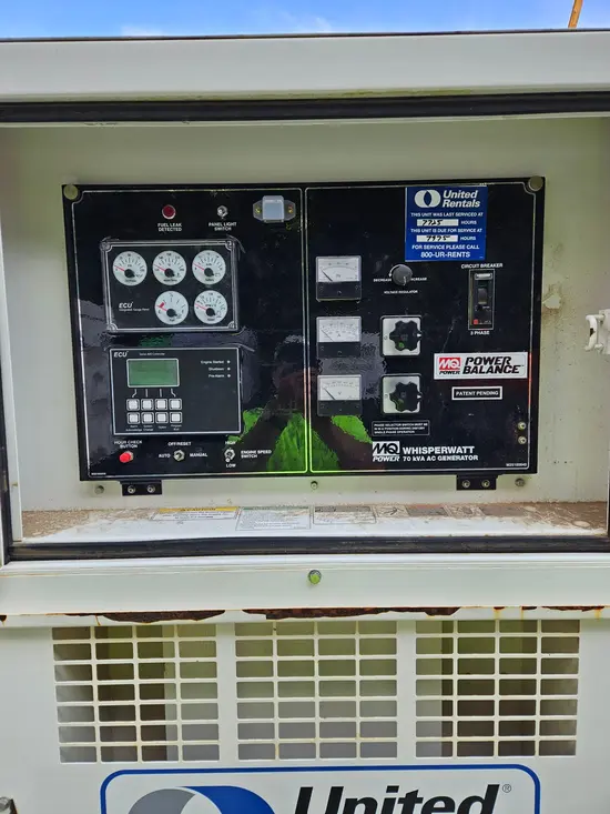 2018 Multiquip DCA70SSIU4F Diesel Generator