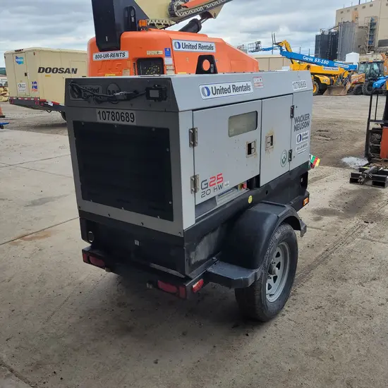 2018 Wacker Neuson G25 T4F Diesel Generator