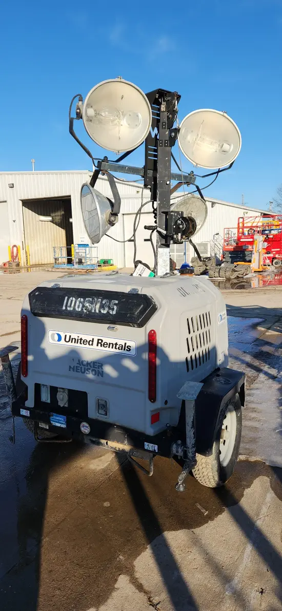 2017 Wacker Neuson LTV6K Towable Light Tower
