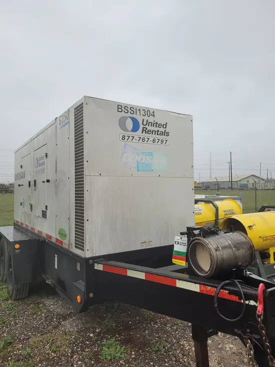 2013 Doosan G150 Diesel Generator
