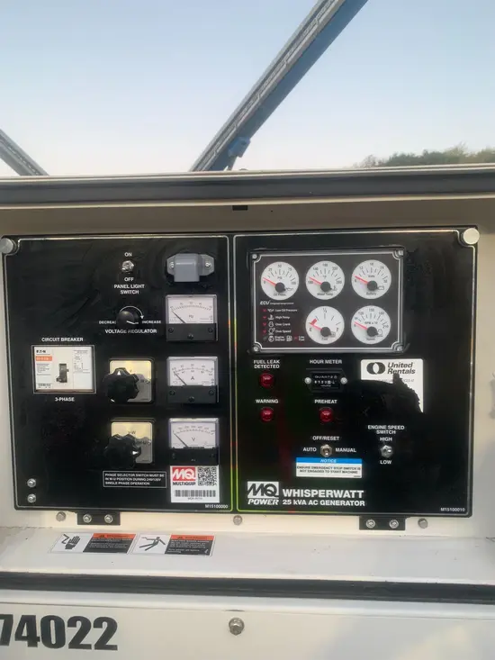 2021 Multiquip DCA25SSIU4F Diesel Generator