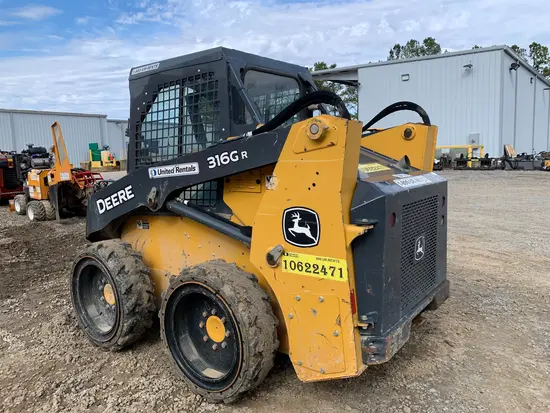 2017 John Deere 316GR Track Loader