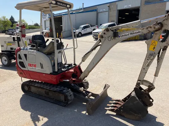 2018 Takeuchi TB216 Mini Excavator