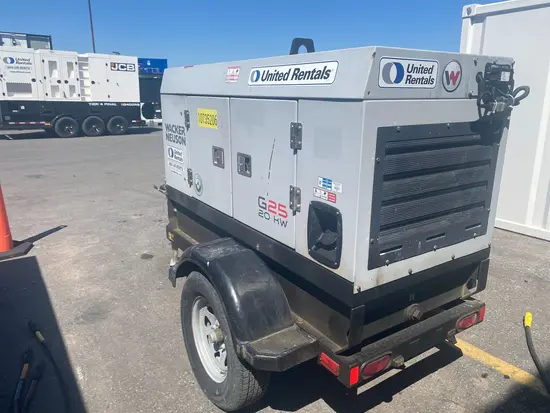 2018 Wacker Neuson G25 T4F Diesel Generator