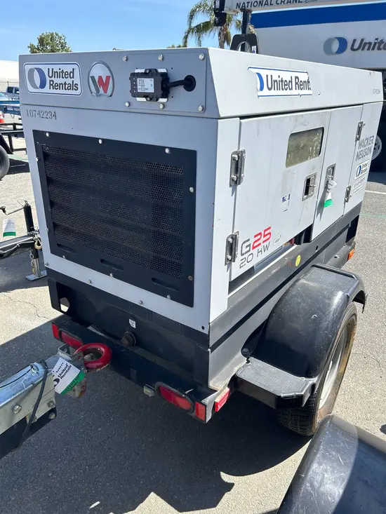 2018 Wacker Neuson G25 T4F Diesel Generator