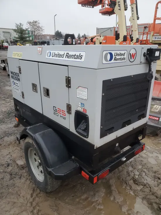 2019 Wacker Neuson G25 T4F Diesel Generator