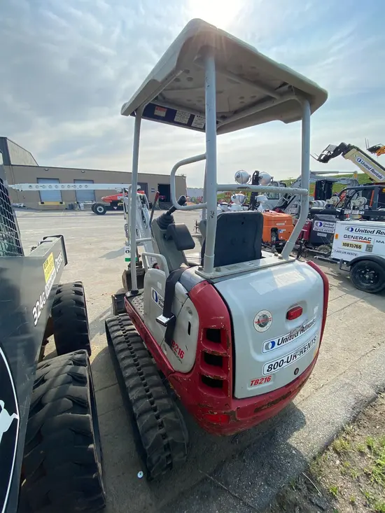 2018 Takeuchi TB216 Mini Excavator