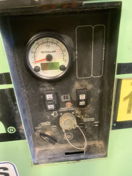 2017 Sullair 185DPQ-KU-T3 Air Compressor