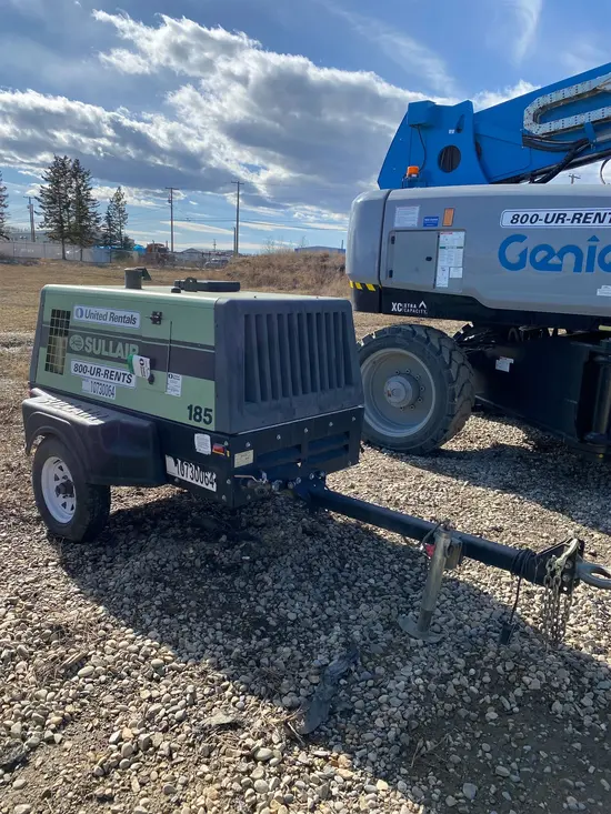2018 Sullair 185DPQ-KU-T3 Air Compressor