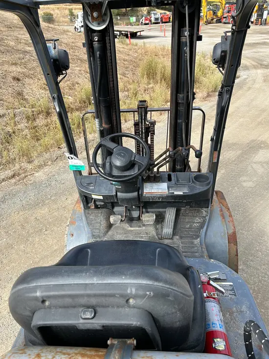 2017 Toyota 8FGU25 Warehouse Forklift
