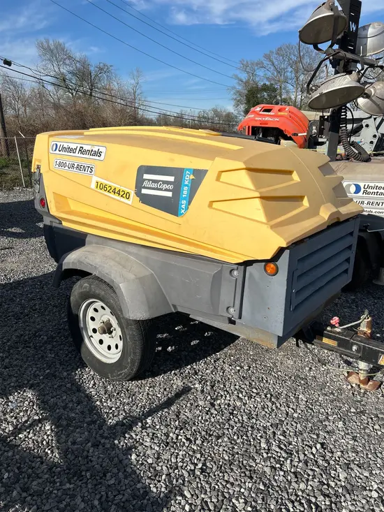 2017 Atlas Copco XAS185KD7 T4F Air Compressor