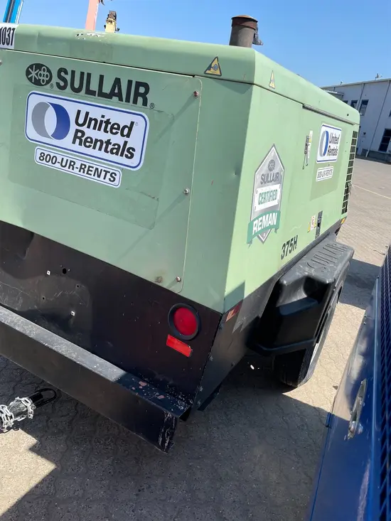 2016 Sullair 375RH/DPQ/JD3 Air Compressor