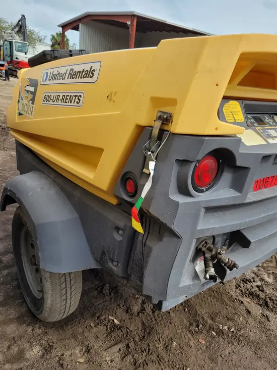 2017 Atlas Copco XAS185KD7 T4F Air Compressor