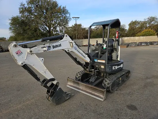 2019 Bobcat E26 Mini Excavator