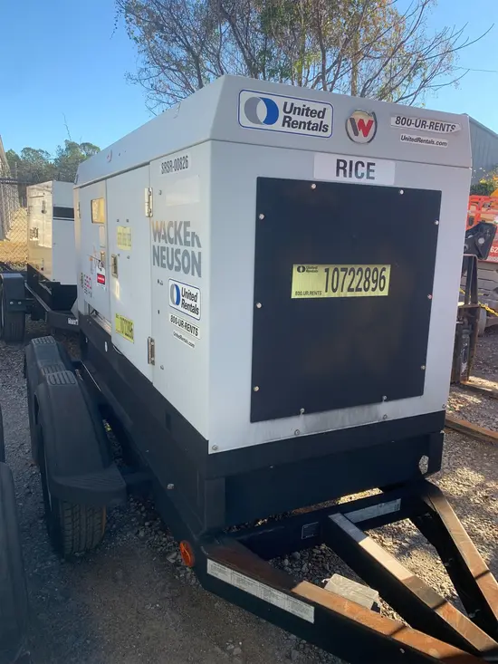 2018 Wacker Neuson G50 T4F Diesel Generator