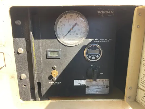 2018 Doosan C185WDZ-T4F Air Compressor