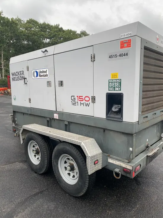 2014 Wacker Neuson G 150 Diesel Generator