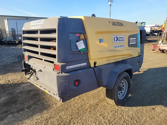 2017 Atlas Copco XAS440JD T4F Air Compressor