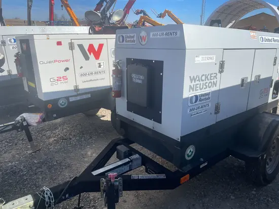 2021 Wacker Neuson G25 T4F Diesel Generator