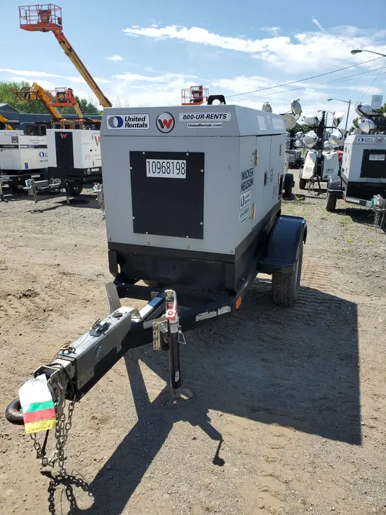 2019 Wacker Neuson G25 T4F Diesel Generator