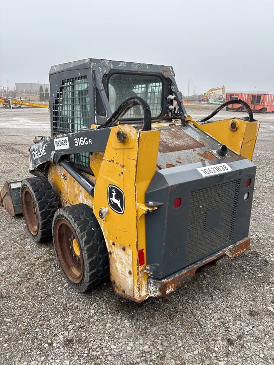 2017 John Deere 316GR Track Loader