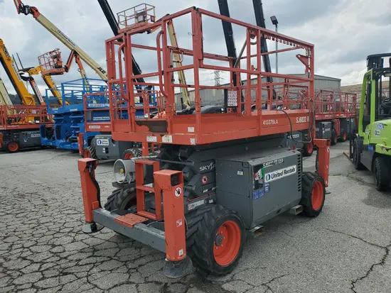 2017 Skyjack SJ6832RT Rough Terrain Scissor Lift