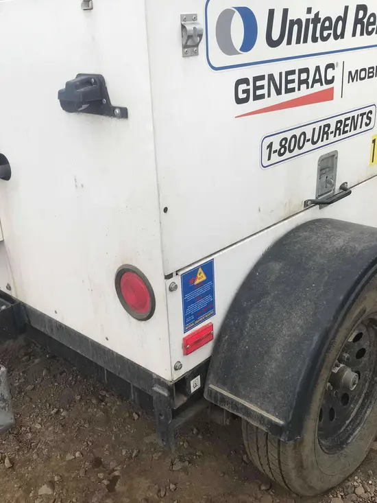 2019 Generac MLT5080KV Towable Light Tower