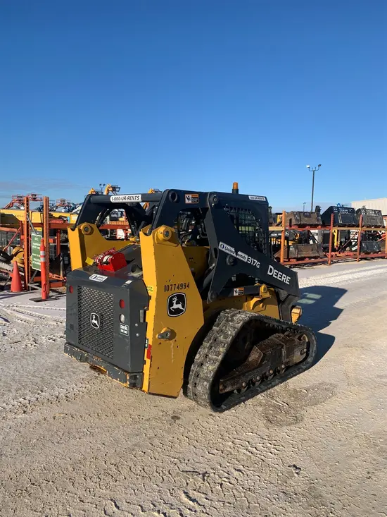 2018 John Deere 317G Track Loader