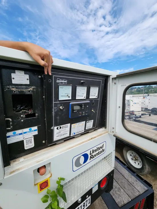 2018 Doosan G25WDO-T4F Diesel Generator