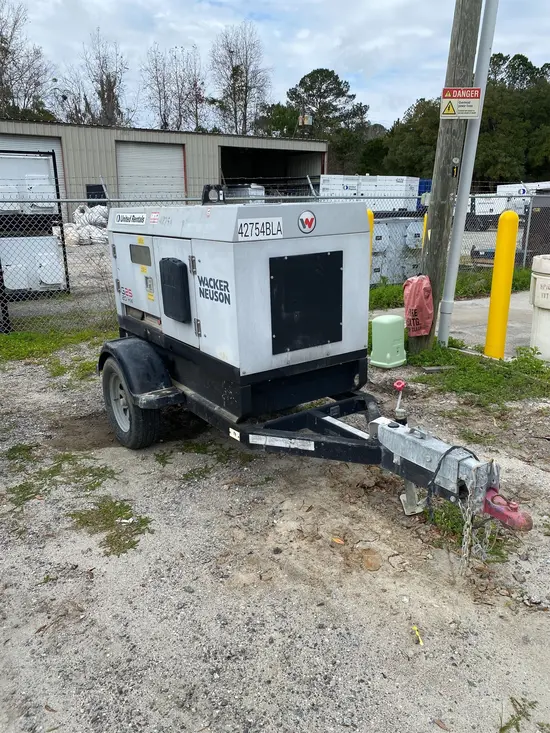 2017 Wacker Neuson G 25 Diesel Generator