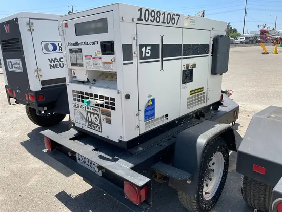 2019 Multiquip DCA15SPXU4F Diesel Generator