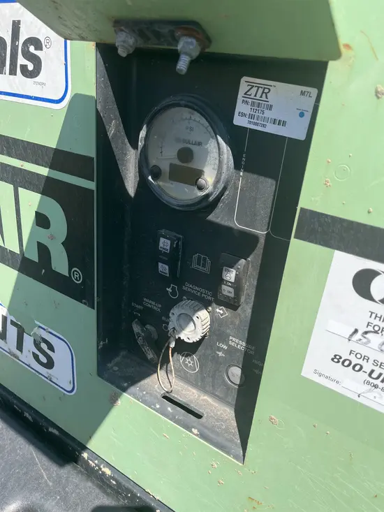 2018 Sullair 185DPQ-KU-T3 Air Compressor