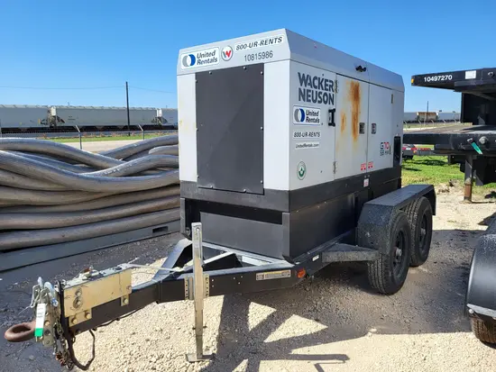 2018 Wacker Neuson G 70 Diesel Generator