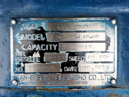 2012 SAN-EI SEIKI W20220LAABG