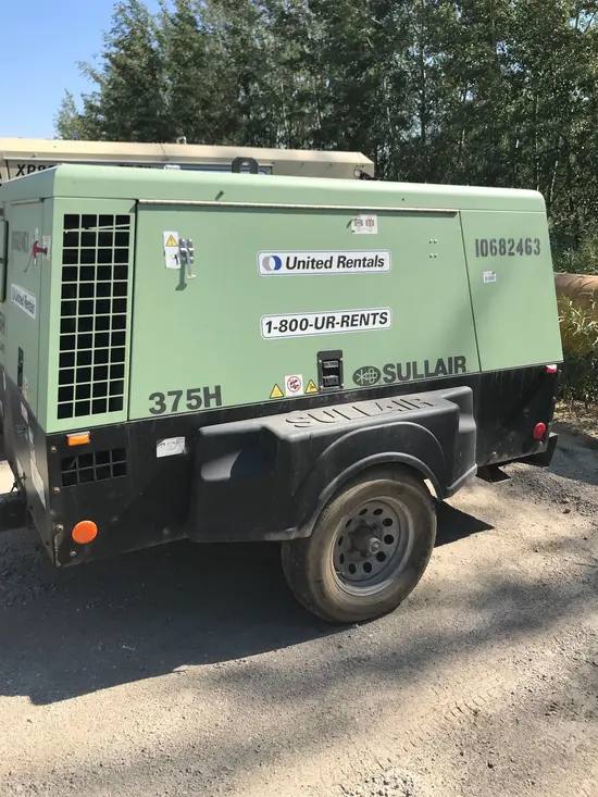 2017 Sullair 375DPQ-JD3 Air Compressor