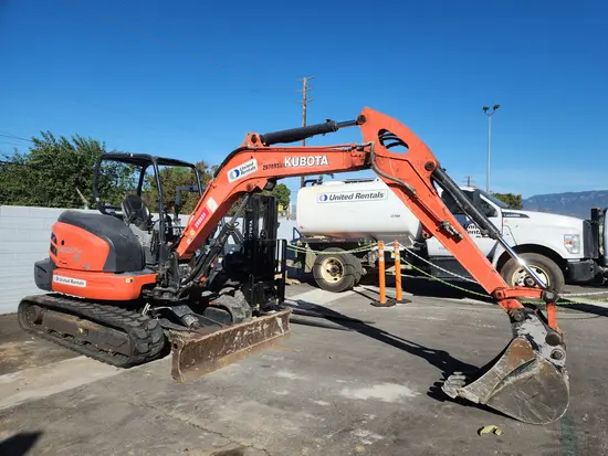 2018 Kubota KX057-4R1A Mini Excavator